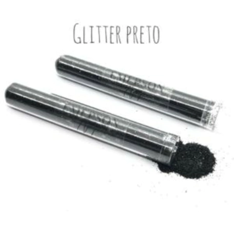 Glitter Preto Fino - coleção Emerson Nogueira