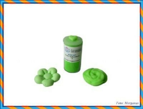 Verde Limão Fluorescente - corante para Biscuit - Saramanil