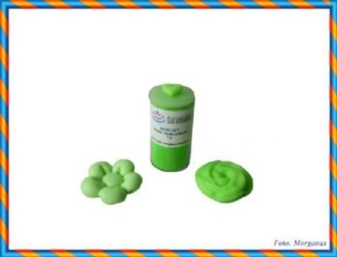 Verde Limão Fluorescente - corante para Biscuit - Saramanil