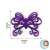ASAS DE BORBOLETA DE EVA COM GLITTER - PACOTE COM 5 UNIDADES - B05 - 7CM X 6CM - comprar online