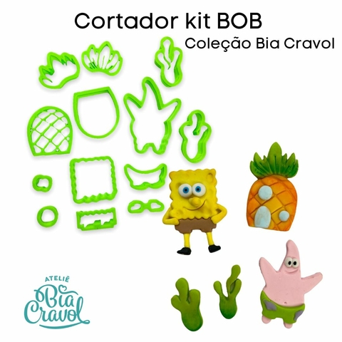 Cortador Kit Bob - Coleção Bia Cravol