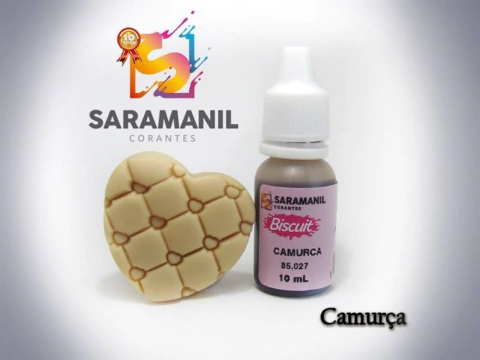 Corante Líquido - Camurça - 10 ml - Saramanil