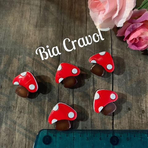 Cogumelo Vermelho - 5 unidades