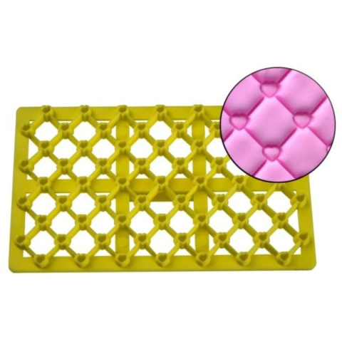 Marcador Matelasse Blue Star Corações