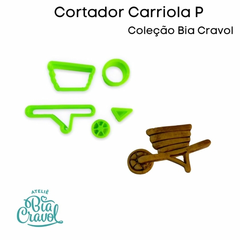 Cortador de Carrinho de Mão - Coleção Bia Cravol