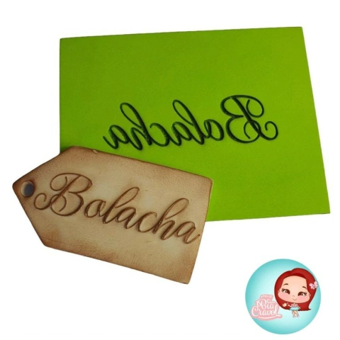 Textura de Palavra - Bolacha - PG Mesa Posta