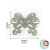 ASAS DE BORBOLETA DE EVA COM GLITTER - PACOTE COM 5 UNIDADES - B05 - 6CM X 5CM - comprar online
