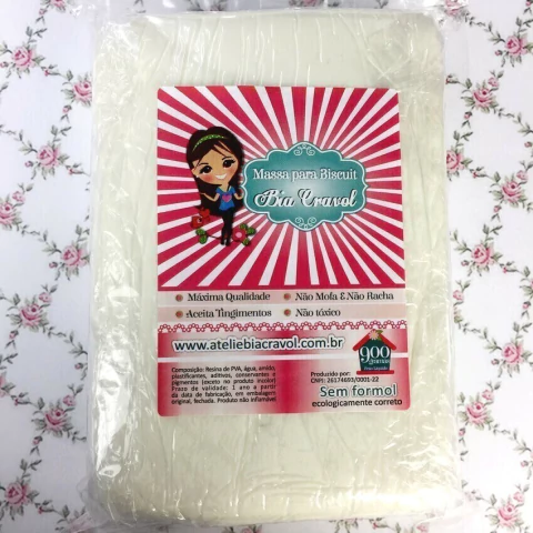 Massa para Biscuit Bia Cravol - Natural - 900g