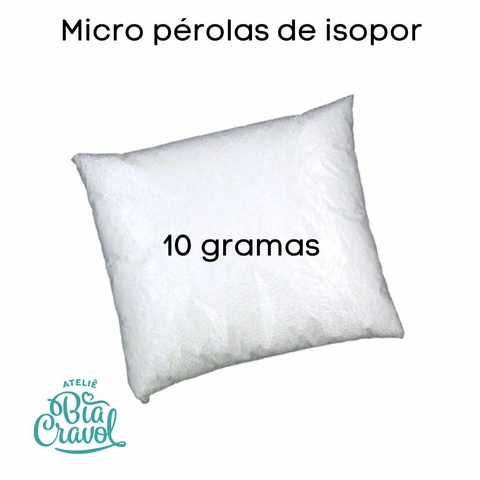 Micro Pérolas de Isopor - Pacote com 10g