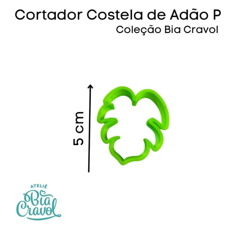 Cortador Costela de Adão P - Coleção Bia Cravol