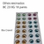 Olhos Resinados BC 23 - Tam XG - 18 pares - Bia Cravol