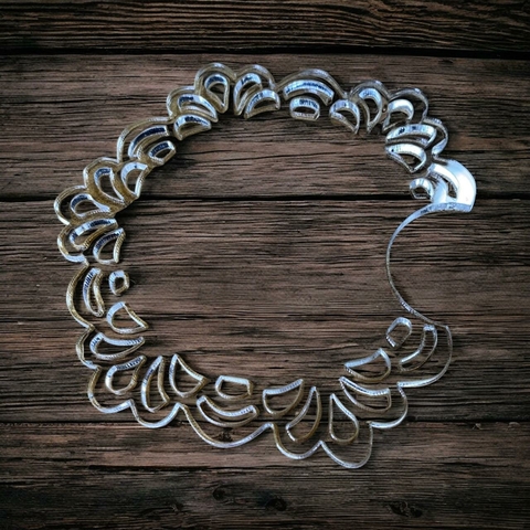 Tampa de Caneca Acrílico - Mod 02 - Cor Transparente - Bia Cravol