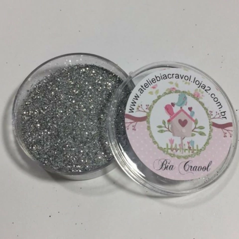 Glitter - Prata - 10 gramas