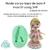 Molde de Silicone Corpinho topo de bolo tam P - mod 01 - cod 249 - Bia Cravol