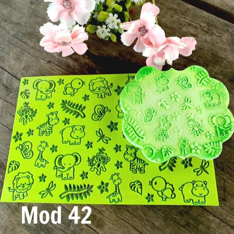 Textura de Emborrachado Mod 42 - Safari - 10x15 cm