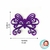 ASAS DE BORBOLETA DE EVA COM GLITTER - PACOTE COM 5 UNIDADES - B05 - 6CM X 5CM - comprar online
