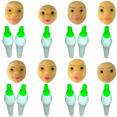 KIT MARCADOR DE OLHOS TAM 1 (TAM P) - BLUESTAR