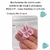 Borboleta de Cetim com Sombra de Voal - Mod 03 - TAM P - ROSA - 3,0 x 2,0 cm - 3 UN- Bia Cravol
