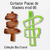 Cortador placas de madeira mod 06 - 3 pecas - Coleção Bia Cravol