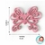 ASAS DE BORBOLETA DE EVA COM GLITTER - B05 - 8CM x 7CM - PACOTE COM 5 UNIDADES - Ateliê Bia Cravol Artesanatos