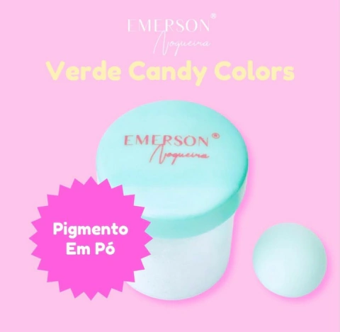 Pigmento em Pó - Verde Candy Colors - Emerson Nogueira