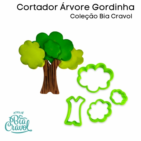 Cortador Arvore Gordinha- Coleção Bia Cravol