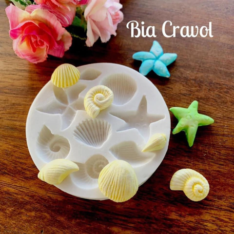 Molde de Silicone - codg 24 - Mar - MD Moldes