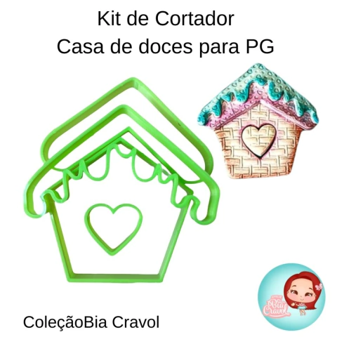 Kit de Cortador - Casa de Doce para PG