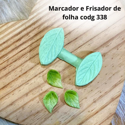 Marcador e Frisador de silicone - Flores - Mod 56 - Cod 338 - Bia Cravol