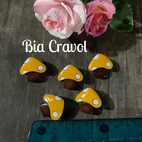 Cogumelo Amarelo - 5 unidades