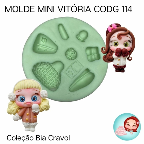 Molde Mini Vitória - codg 114 - coleção Bia Cravol