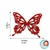 ASAS DE BORBOLETA DE EVA COM GLITTER - B01 - 8CMx7CM - PACOTE COM 5 UNIDADES - loja online