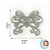 ASAS DE BORBOLETA DE EVA COM GLITTER - B05 - 8CM x 7CM - PACOTE COM 5 UNIDADES na internet