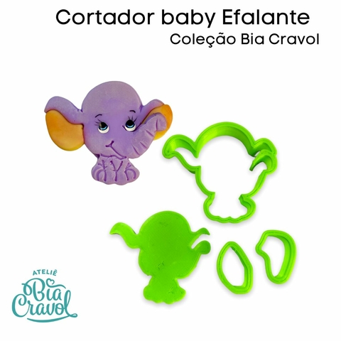Cortador Baby Efalante - Coleção Bia Cravol