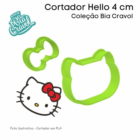 Cortador Hello 4 cm
