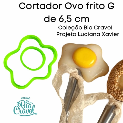 Cortador de Ovo Frito - Tam G - 6,5 cm - Coleção Bia Cravol
