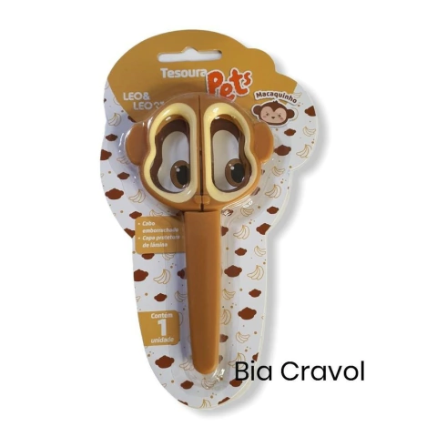 Tesoura Macaquinho - 1 unidade