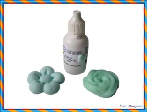 Corante Líquido - Azul Céu - 10 ml - Saramanil