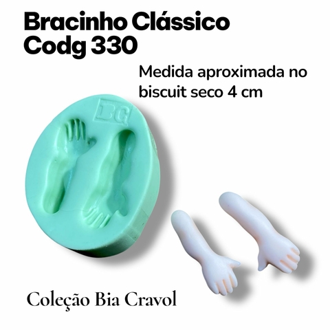 Molde de Silicone - Braços Clássico - cod 330 - Bia Cravol