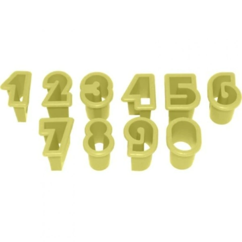 Cortador Números Grande - 3,5cm - Blue Star