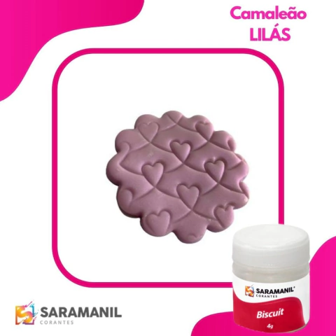 Biscuit Po Camaleao Lilas 4grs