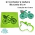 Kit de Cortador e Textura Bicicleta 8 cm - Coleção Bia Cravol