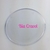 Base Acrílica Redonda 12x12cm CD com borda - comprar online
