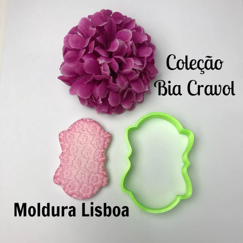 Cortador Moldura Lisboa - coleção Bia Cravol