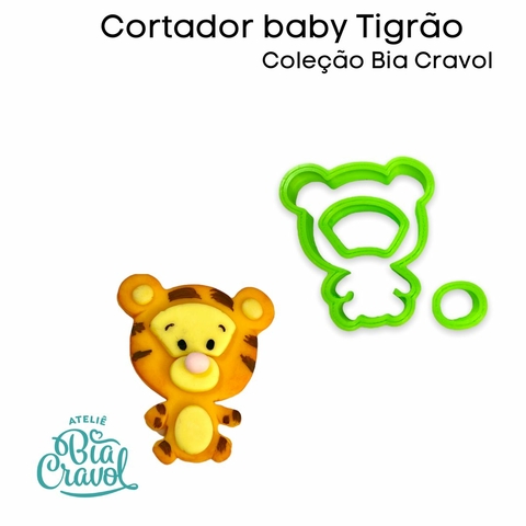 Cortador Baby Tigrao - Coleção Bia Cravol