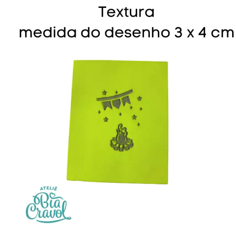 Textura de Desenho - Fogueirinha de São João