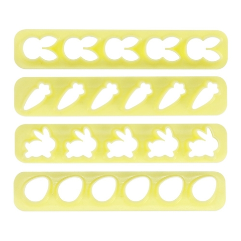 CORTADOR KIT REGUAS MINIATURAS PASCOA - BLUE STAR