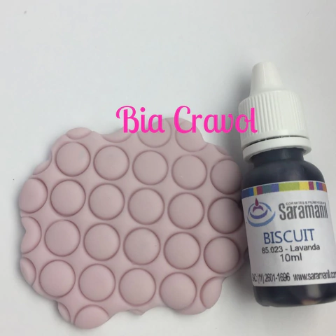 Corante Líquido - Lavanda- 10 ml - Saramanil