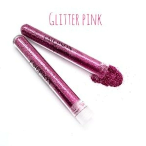 Glitter Vermelho Pink Fino - coleção Emerson Nogueira