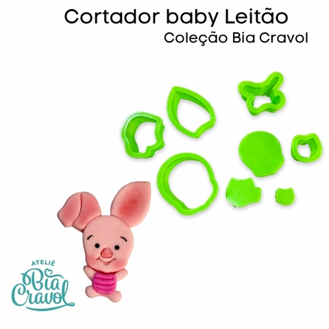 Cortador Baby Leitão - Coleção Bia Cravol
